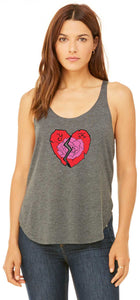 Heartbreaker flowy side shirt